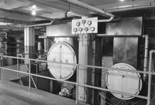 Boiler Room at the Ahwahnee Hotel.