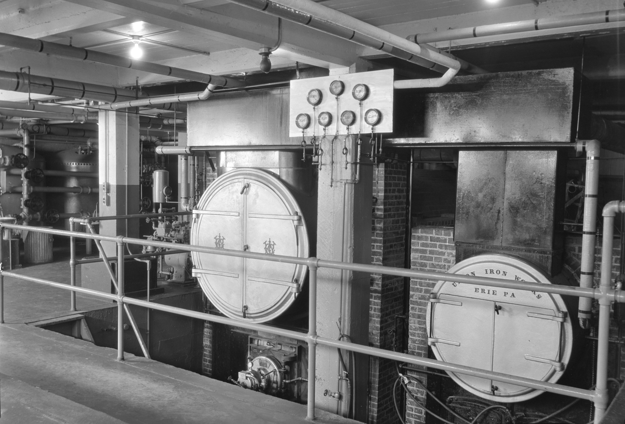 Boiler Room at the Ahwahnee Hotel.