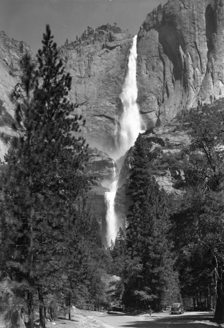 Yosemite Falls froom Loop Road.