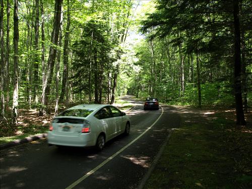 SLBE Pierce Stocking Scenic Drive Cars