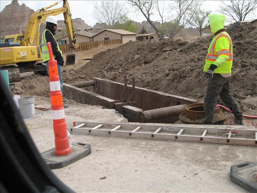 BADL: MATOC Sanitary Waste Lines at Cedar Pass