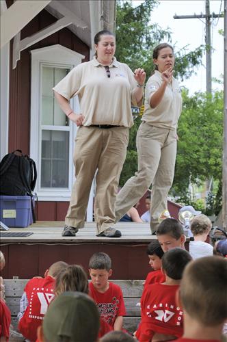 Cuyahoga Valley Scenic Railroad, transportation interpreters and day campers 2