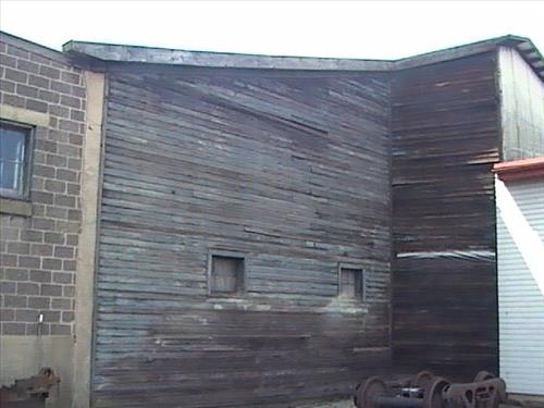 Locomotive Shop Rubber Roof System and Exterior Repairs Project  March 2009