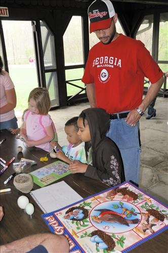 Junior Ranger, Jr. program at Cuyahoga Valley National Park, crafts