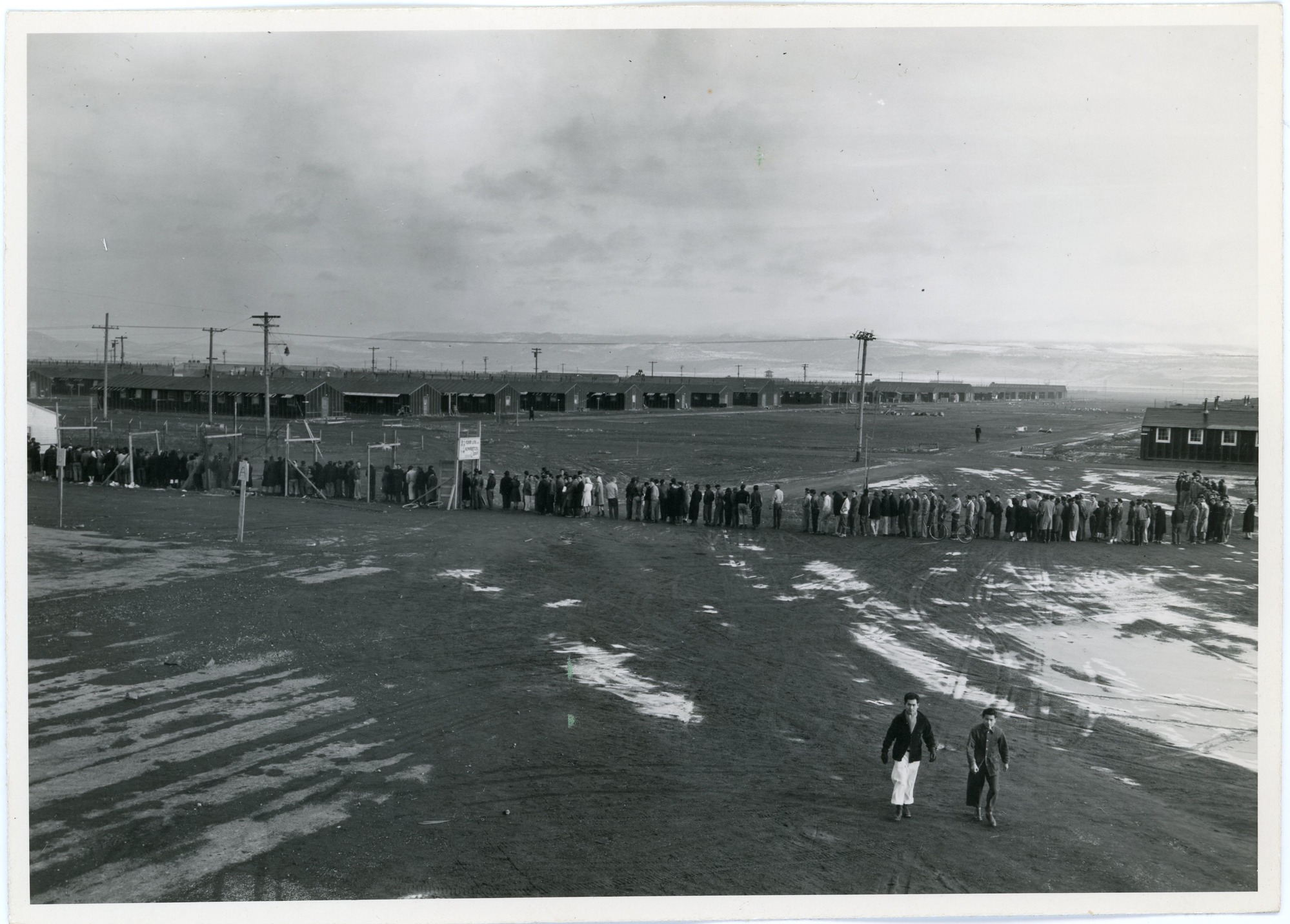Tule Lake Internment Camp - Registration Line for Detainees