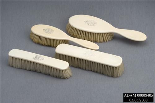 Hair and Clothes Brushes from the Adams National Historical Park Collection