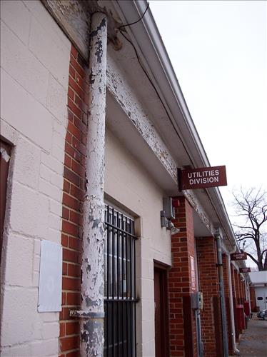 FODU-Damaged Paint at Fort Dupont Maintenance Facility, January 5, 2009