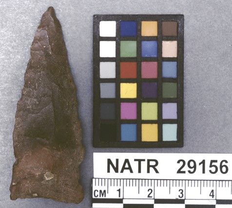 NATR   29156 -- Dalton Cluster projectile point