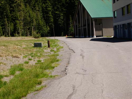 Asphalt condition on Stone House Road, CRLA