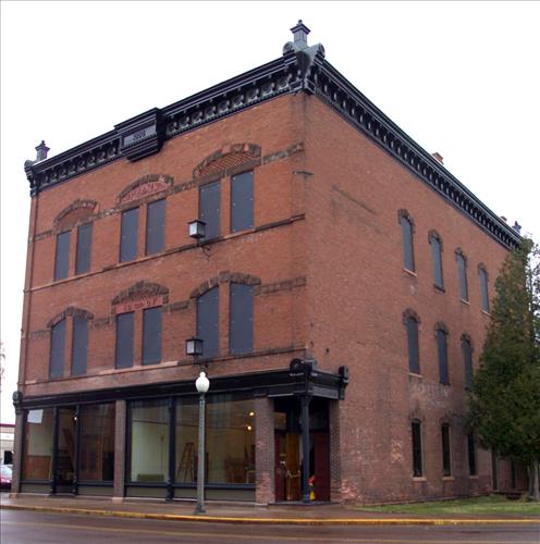 Historic Union Building in the Calumet Unit of Keweenaw NHP