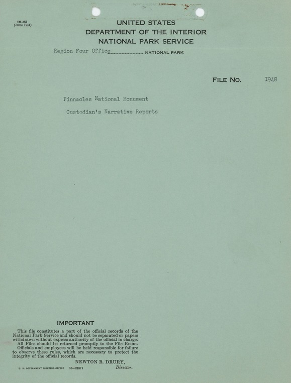 Superintendent's Narrative Report