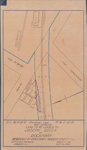 54196.BB--Leases and pipe crossing--Rockaway, NJ