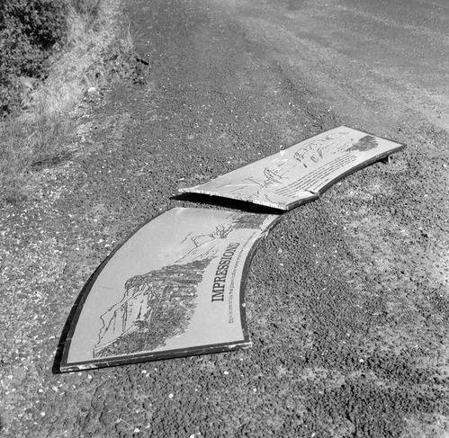 Interpretive plaque (Canyon Overlook) retrieved from Pine Creek.