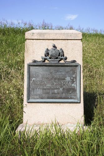 5th C.S.A. Missouri Infantry Position Marker