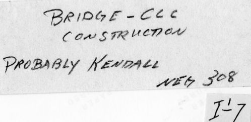 CCC in  Cuyahoga Valley National Park- Kendall Lake & Dam - 3