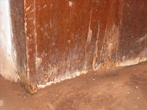 Condition of Winsor Castle Doors at Pipe Spring National Monument in Jan. 2011