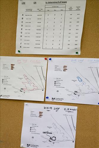 Fall Fun Run maps and orientation