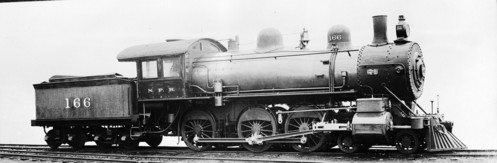 Northern Pacific no. 0166 [4-6-0]