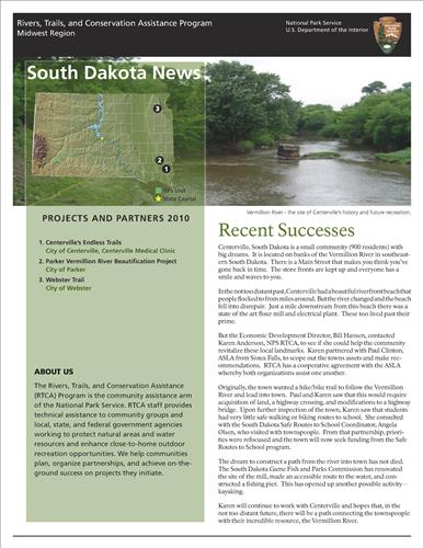 RTCA 2010 South Dakota News