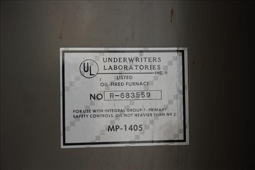 Garage (HS102) Furnace Replacement at Minuteman Missile