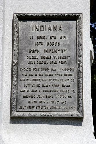 49th, 54th and 69th Indiana Infantry Monument