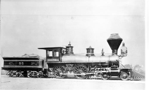 011/001.129--Central Pacific Railroad Locomotive [GROUP 1]