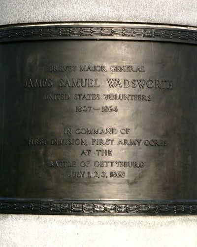 Brigadier General James Wadsworth Statue