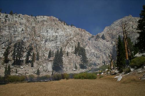 Rock Creek wildfire, Sequoia and Kings Canyon National Parks, September 2002
