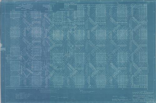 20352.BL-(GROUP 3) East Orange, NJ--Brick Church Viaduct and Station [1921-1922]