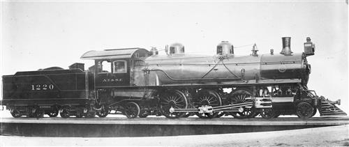 011/001.021--Atchison, Topeka & Santa Fe Railroad Locomotives [GROUP 3]