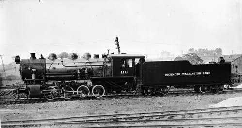 Richmond, Fredericksburg & Potomac no. 118 [0-8-0]