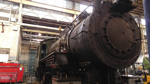 Baldwin # 26 Waiting to be moved.