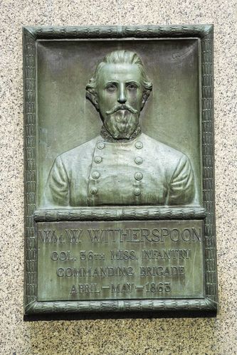 Colonel William W. Witherspoon Relief Portrait
