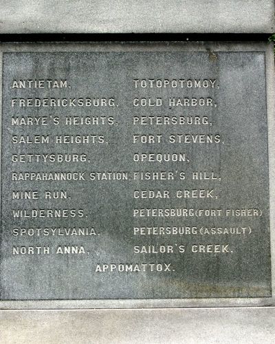 139th Pennsylvania Infantry Monument