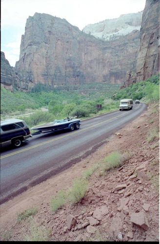 Color photos of the Shuttle Feasibility Study.