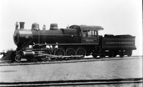 St. Lawrence & Adirondack no. 15 [4-8-0] Manitou