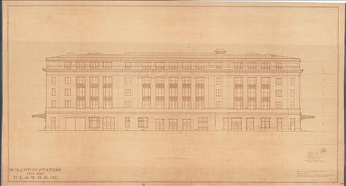 59036.BG--Scranton Station and Railway Express Building [Group 1]