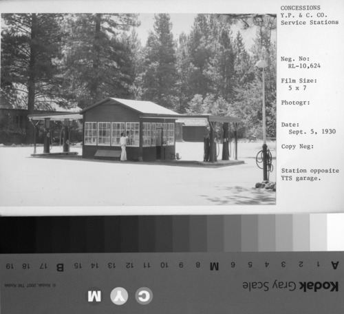 Station opposite YTS garage.