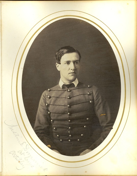 Justin E Dimmick in West Point Uniform, Class of 1861