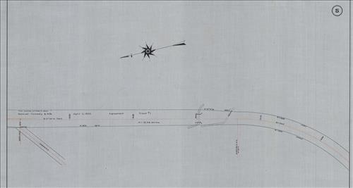 52421.LK--Property Map--Warren Railroad--Washington to Bridgeville, NJ