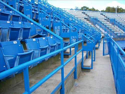 Fitzgerald Tennis Center Railings, October 2010