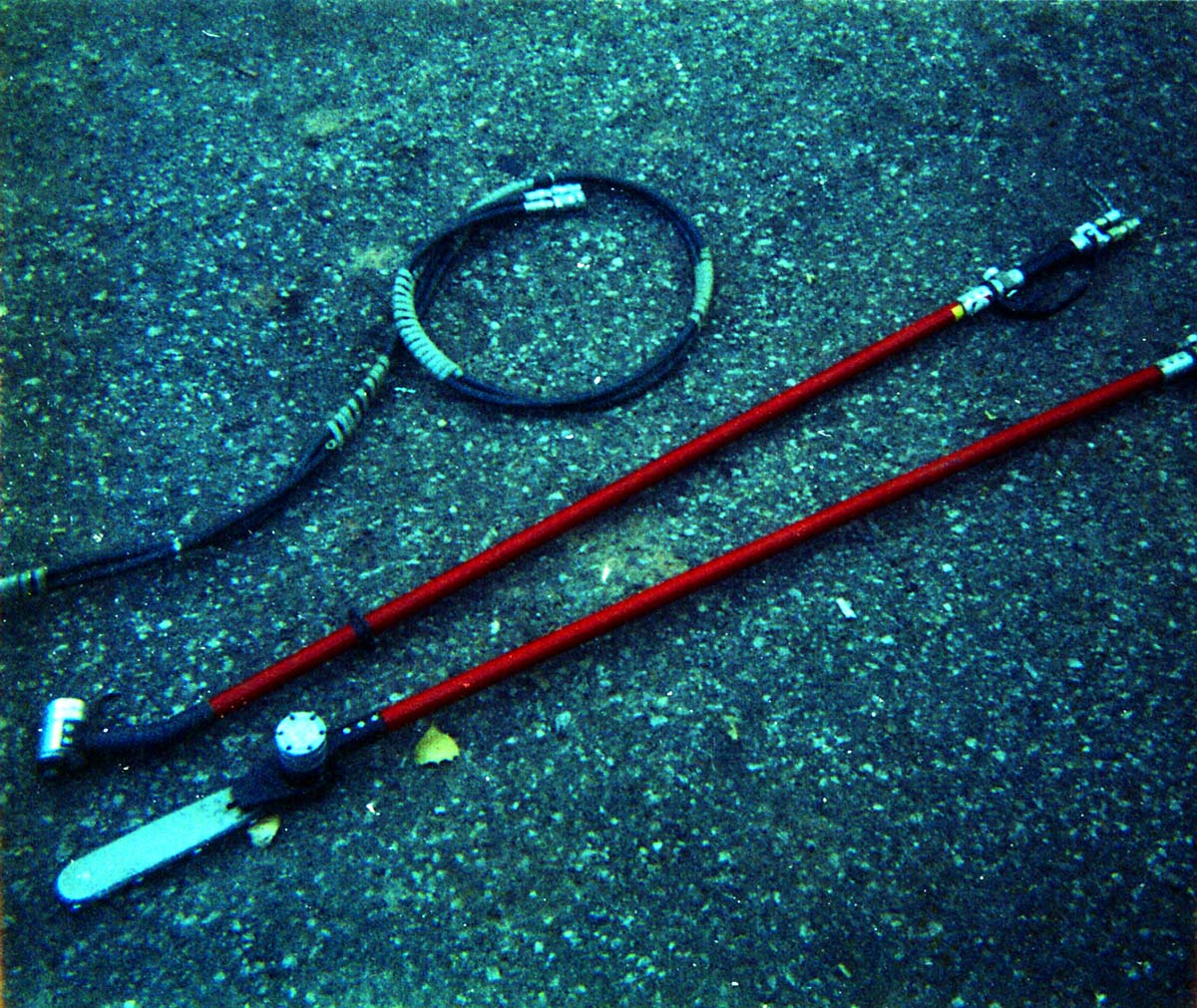 Color Photos of maintenance equipment.