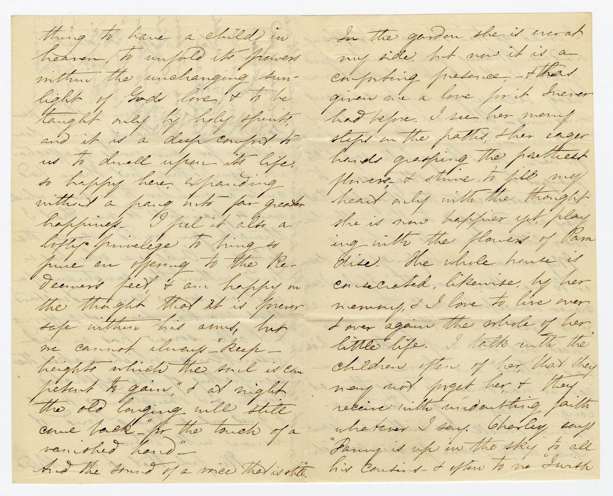 Manuscript letter