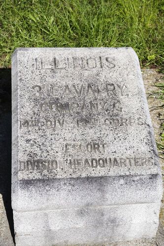 3rd Illinois Cavalry Position Marker