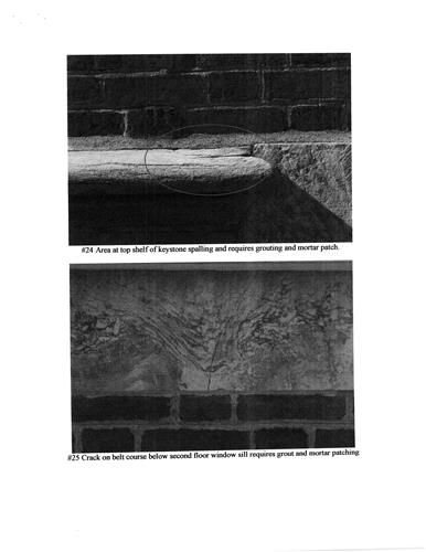 Additional Treatment report for Independence Hall at Independence National Historical Park in June 2007