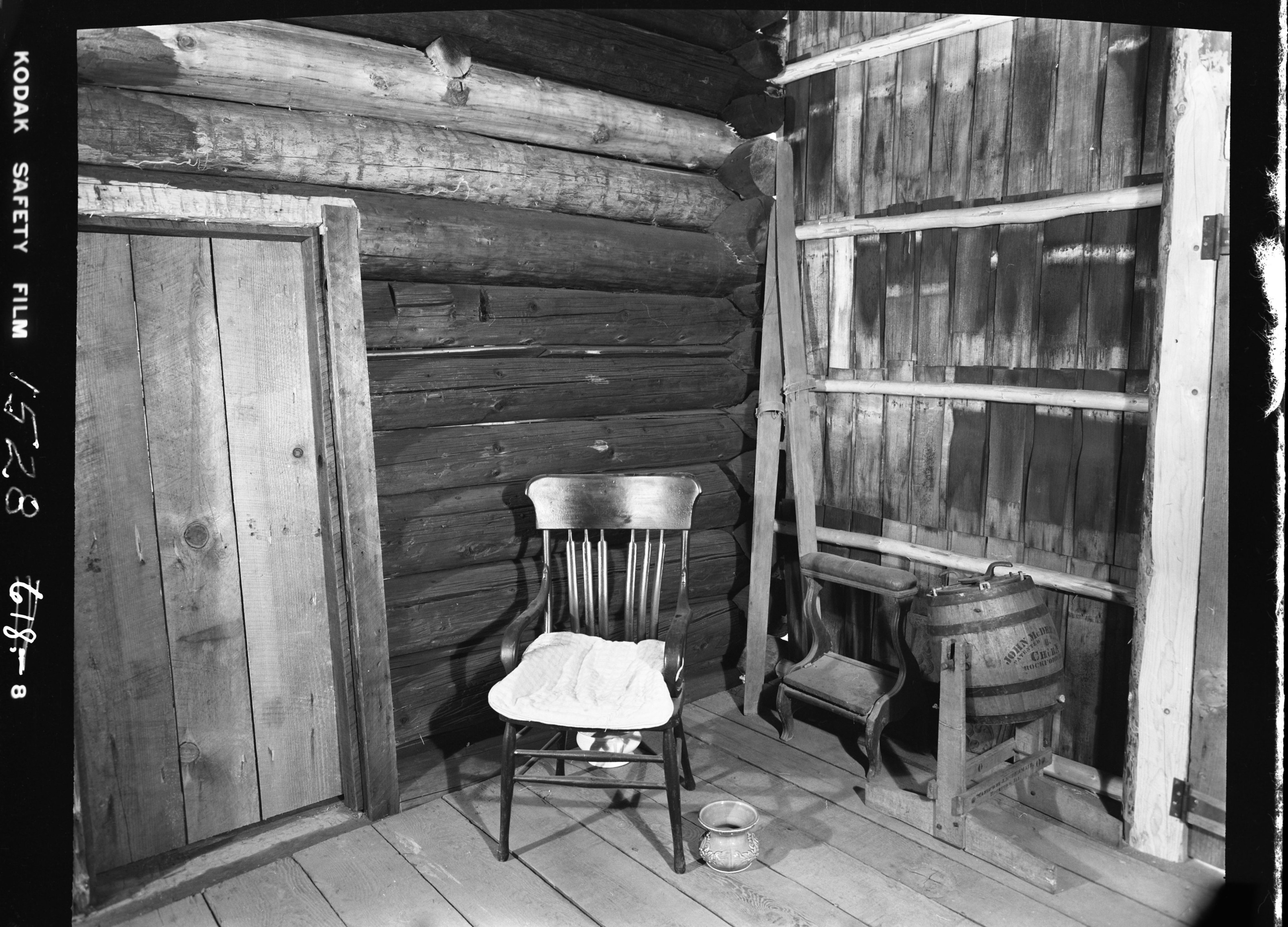 Hodgon cabin interior as furnished