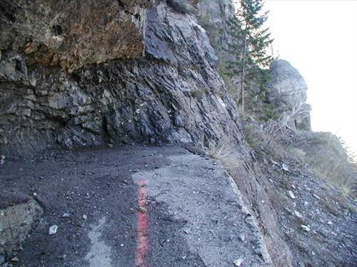 fy06 Rehab cave trail for visitor safety