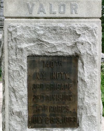 140th New York Infantry Monument