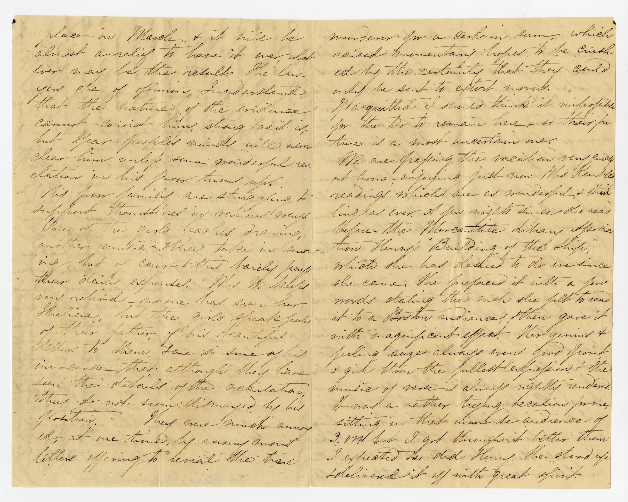 Manuscript letter