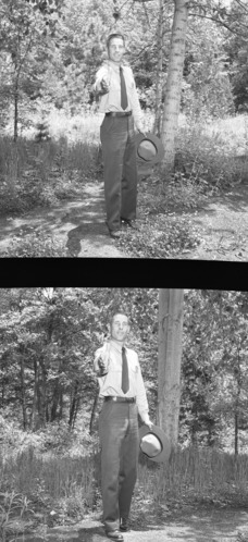 Dick Jackson. Used at the Happy Isles Nature Center as a "Welcome" exhibit. (4 of 8 shown)